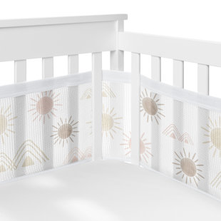 Crib sheet shop and bumper set